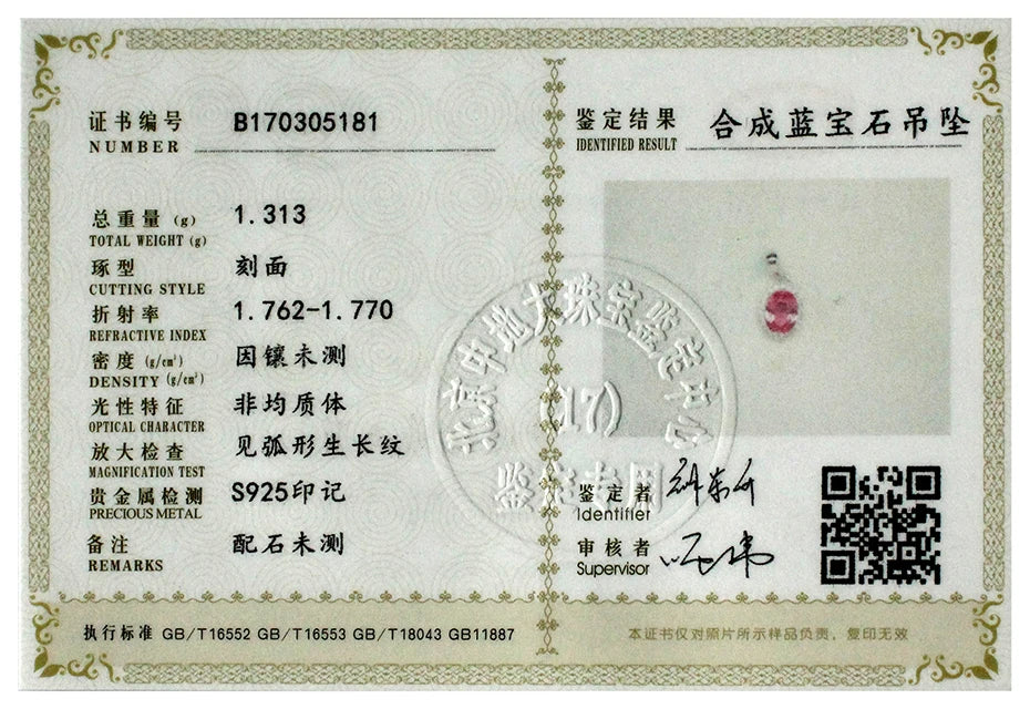 Elegant Princess Diana Inspired Blue Sapphire and Ruby Simulated Emerald Pendant Necklace in 925 Sterling Silver for Women (Chain Not Included)